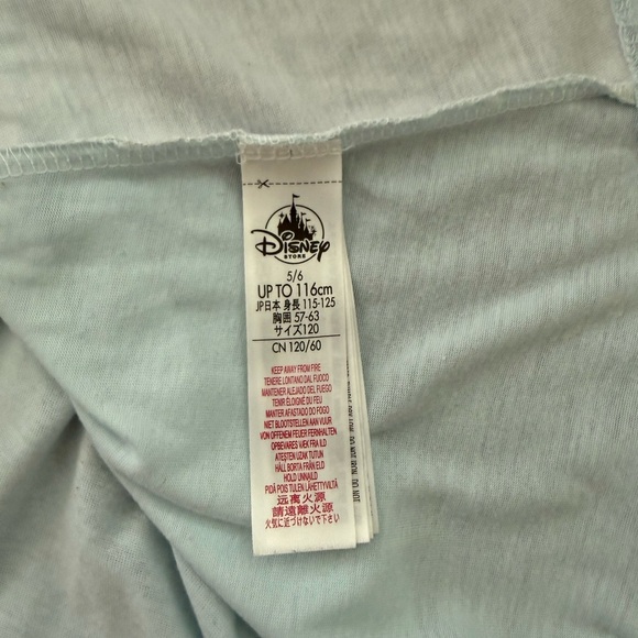 Disney Parks Cinderella Pajamas Night Gown Kids Size 5/6 - Picture 3 of 4